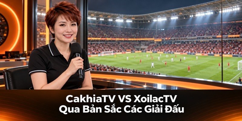 CakhiaTV VS XoilacTV Qua Bản Sắc Các Giải Đấu