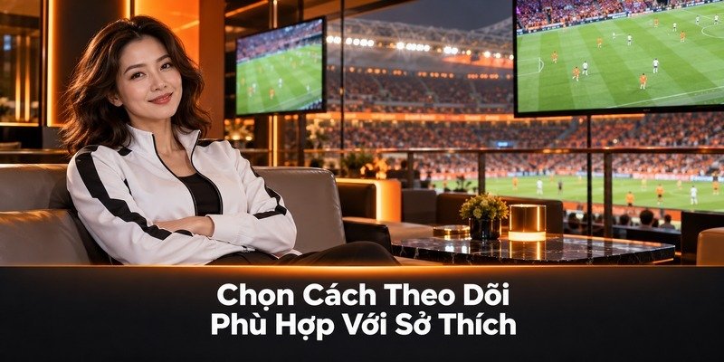 Chọn Cách Theo Dõi Phù Hợp Với Sở Thích